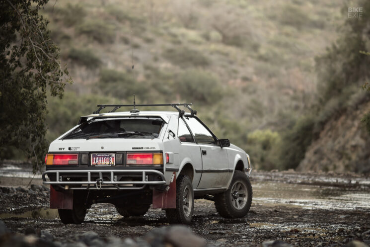 Rally-prepped RA64 Toyota Celica