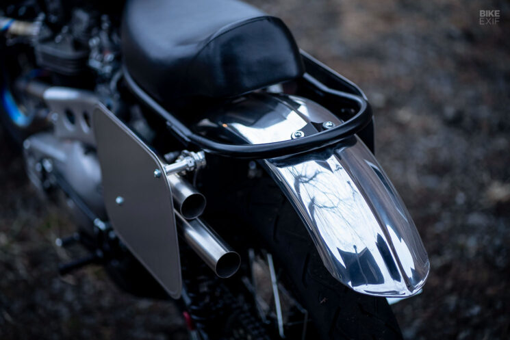 Triumph T140 race bike by 46Works