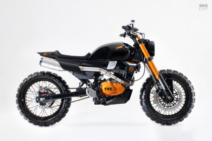Custom TVS Ronin by Smoked Garage