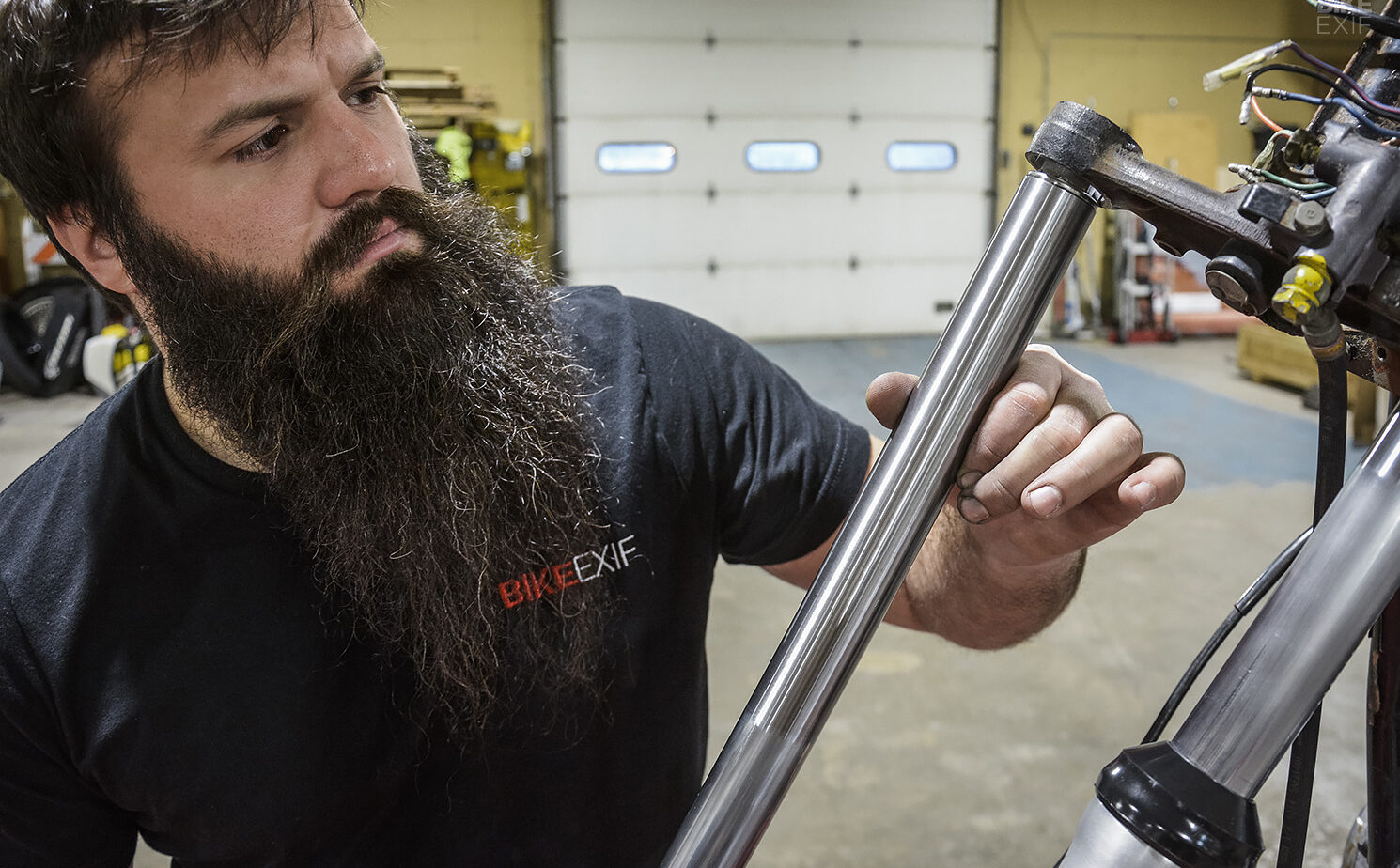 Rebuilding motorcycle forks