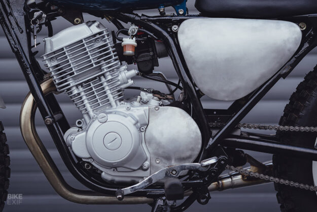 Yamaha SR150 scrambler by Twist.Co