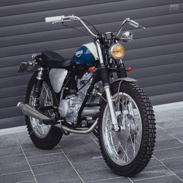 Yamaha SR150 scrambler by Twist.Co