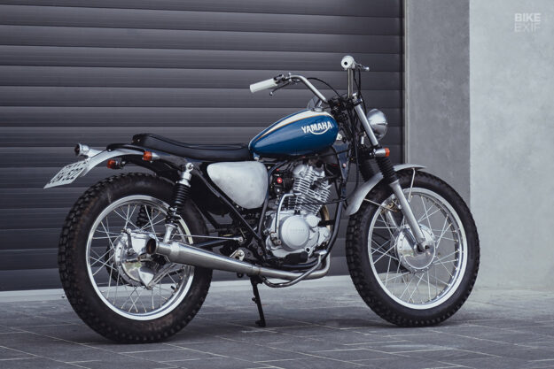 Yamaha SR150 scrambler by Twist.Co