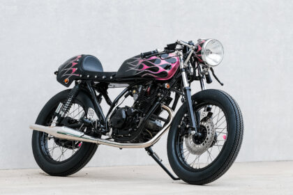 Yamaha SR150 café racer by Mike's Garage