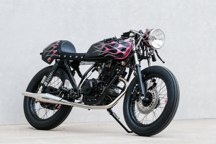 Yamaha SR150 café racer by Mike's Garage