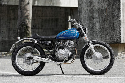 Yamaha SR150 street tracker by 2LOUD Custom