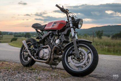 1983 Yamaha Virago 750 cafe racer by Kevin McAllister