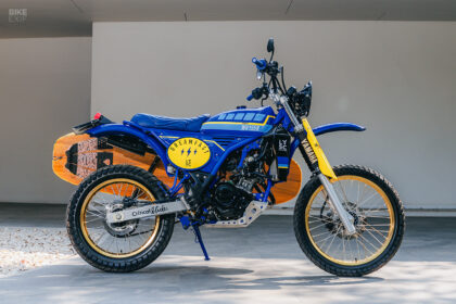 Yamaha WR155R scrambler by Dream Fast Co.