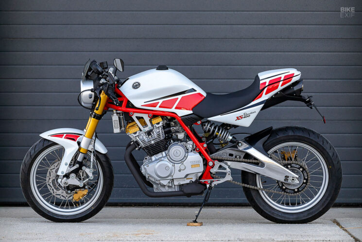 Custom Yamaha XS400 by Roman Juriš