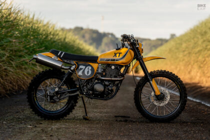 Yamaha XT500 scrambler by Purpose Built Moto
