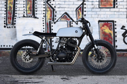 Yamaha XT600 street tracker by WKND Customs
