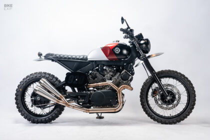 Yamaha XV920R scrambler by STG Tracker